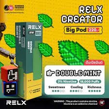 RELX 18000 PUFFS มิ้น