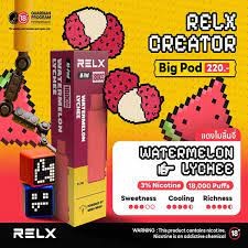 RELX 18000 PUFFS แตงโมลิ้นจี่