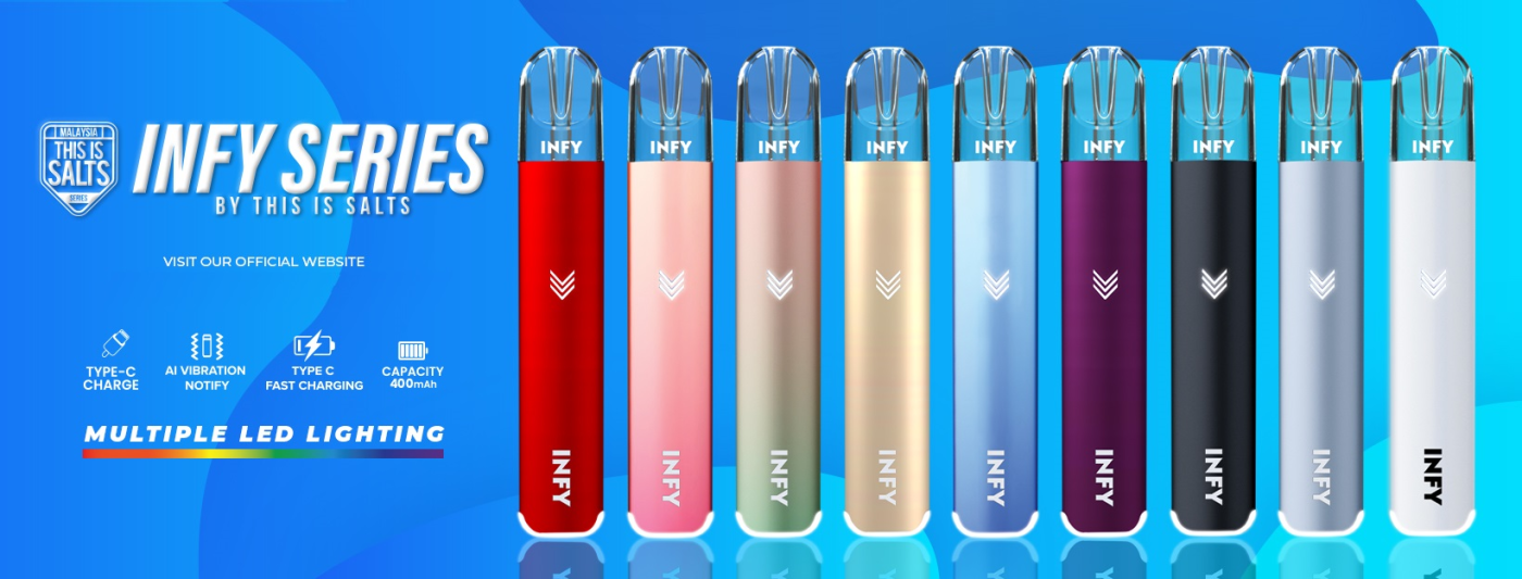 การออกแบบและฟังก์ชันของ บุหรี่ไฟฟ้า INFY
