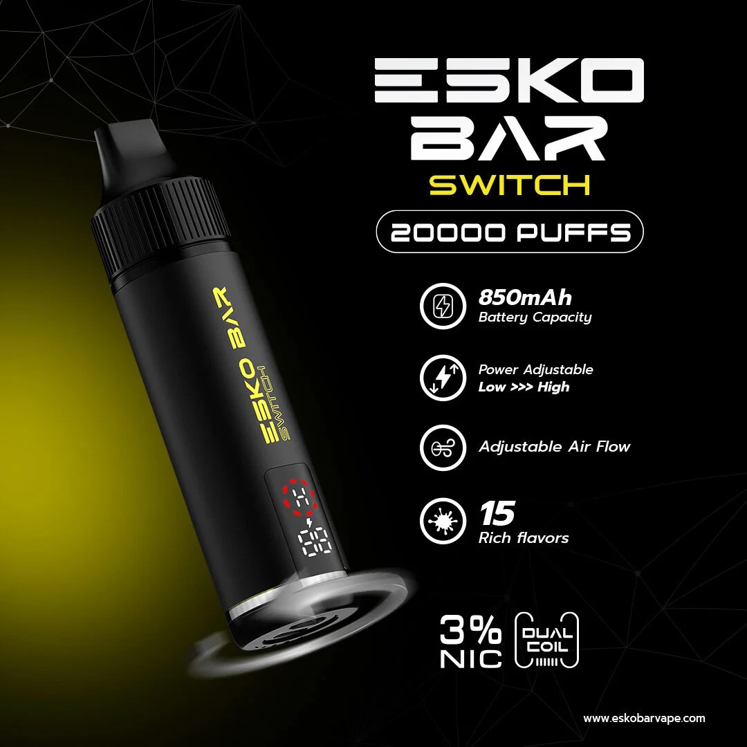 ESKO SWITCH 20000 PUFFS