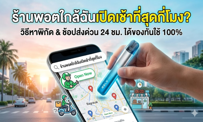 ร้านพอตใกล้ฉันเปิดเช้าที่สุดกี่โมง เช็กเวลาเปิด-ปิดร้านพอตปี 2026